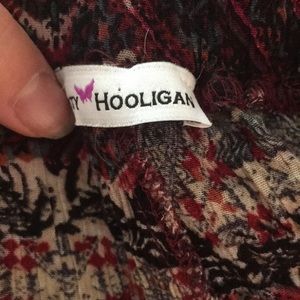 Sm/Med Dainty Hooligan Tribal Maxi Skirt Shorts